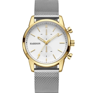 Harison Two Tone Watch *Imitation Sub Dials