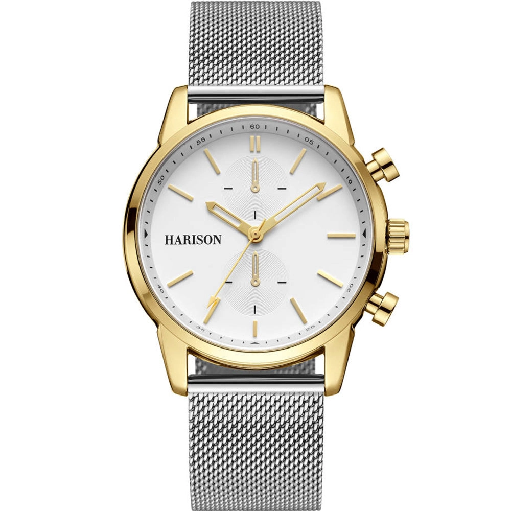 Harison Two Tone Watch *Imitation Sub Dials