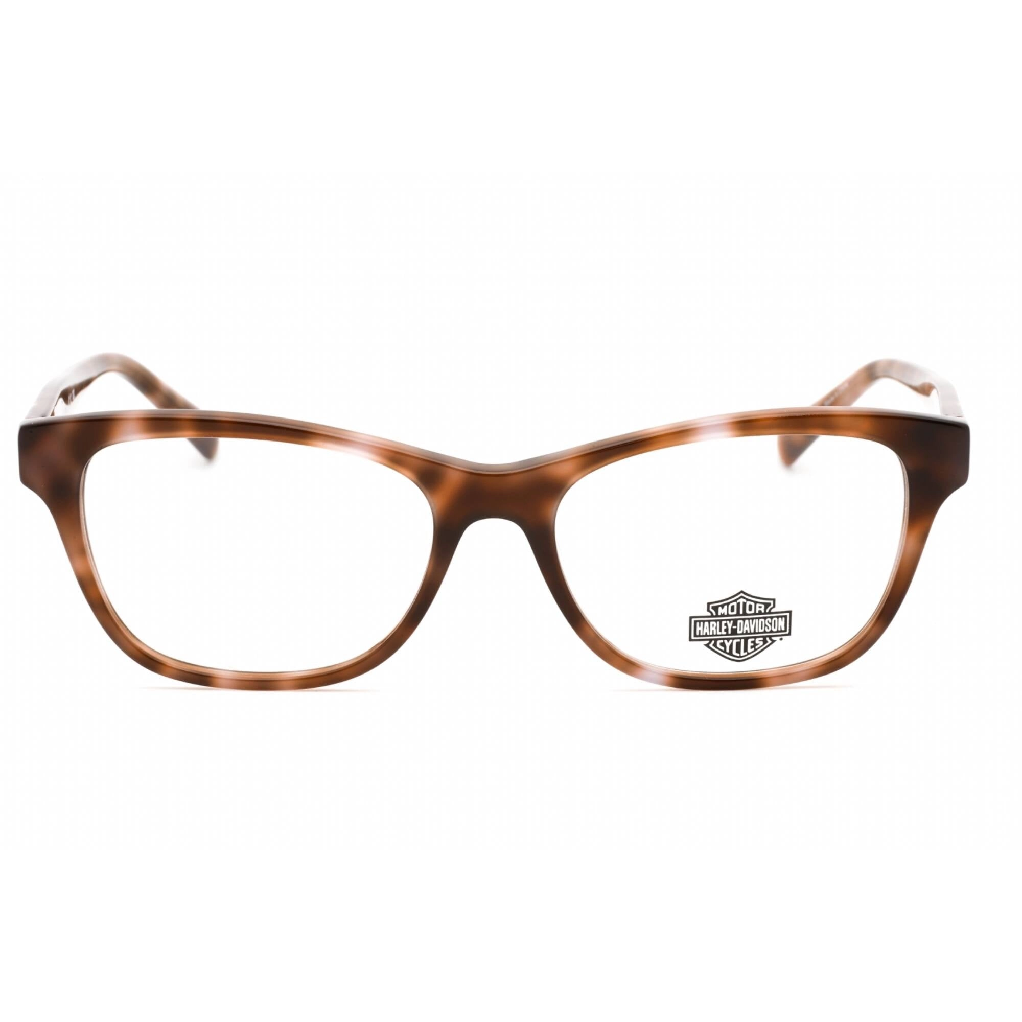 Harley Davidson Women's Eyeglasses - Light Brown/Other Cat Eye Frame | HD0574 047