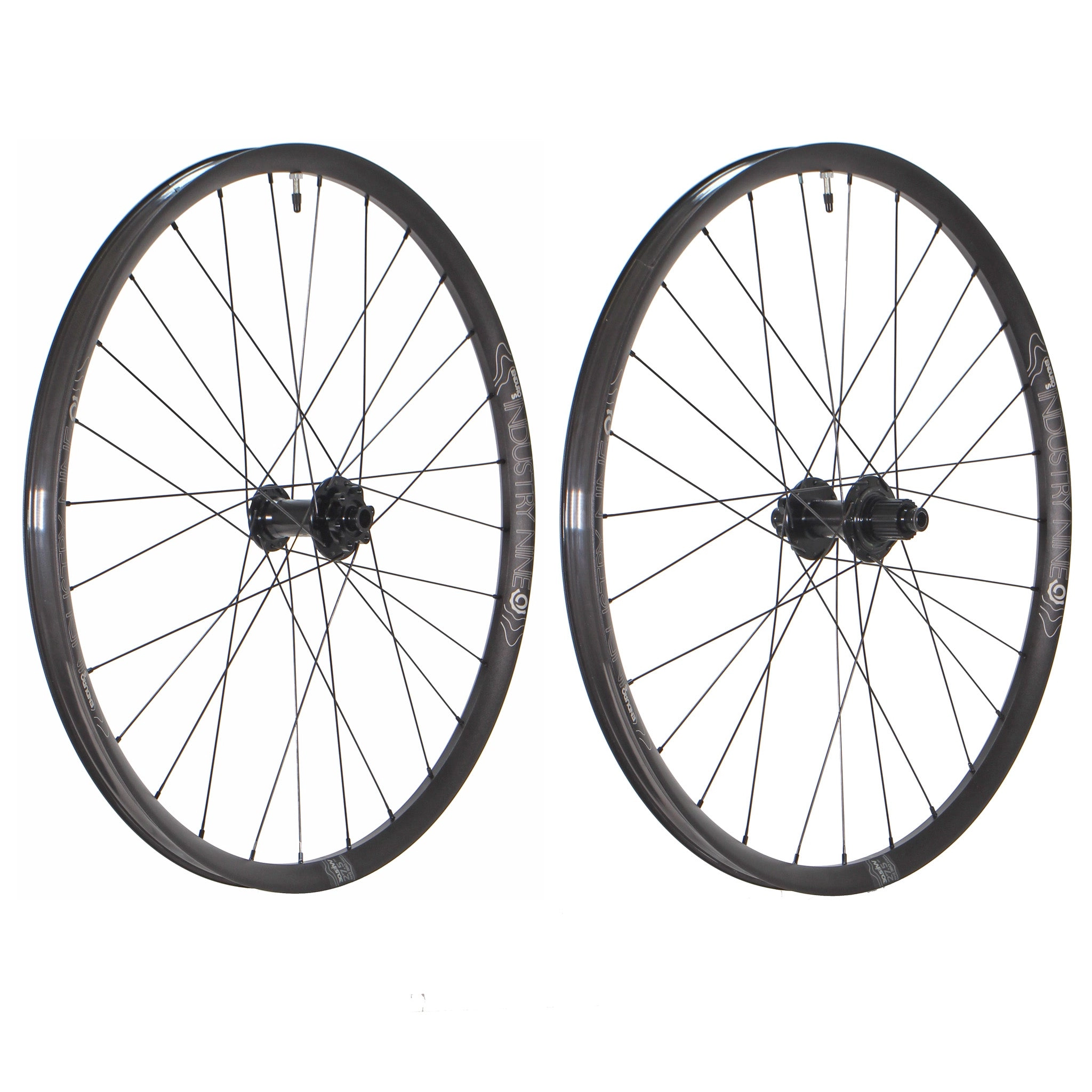 Industry Nine 1/1 Enduro S Wheelset - 29", 15 x 110mm/12 x 148mm, 6-Bolt, Micro Spline, Black