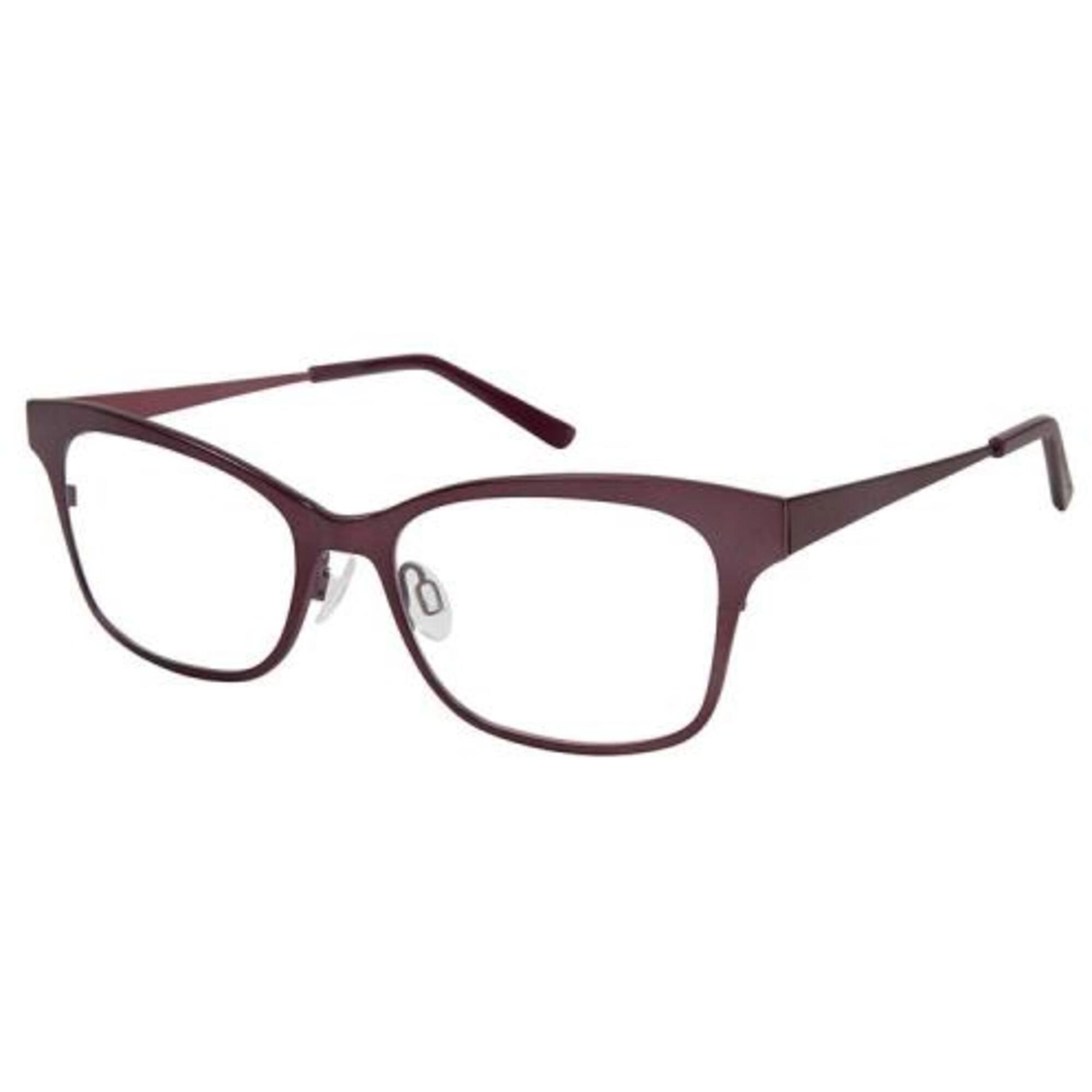 Isaac Mizrahi Women's Eyeglasses - Purple Metal Cat Eye Frame | ISAAC MIZRAHI 30016 PU