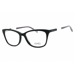 Jones New York Women's Eyeglasses - Black Acetate Cat Eye Full Rim Frame | J767 0BLA