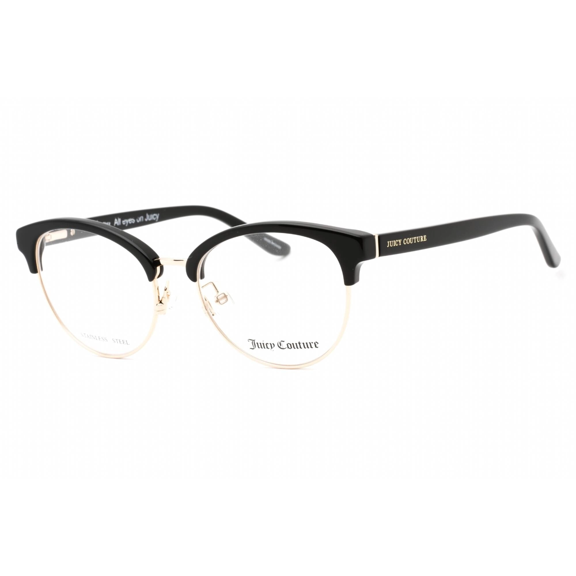 Juicy Couture Women's Eyeglasses - Black Cat Eye Shape Full Rim Frame | JU 224 0807 00