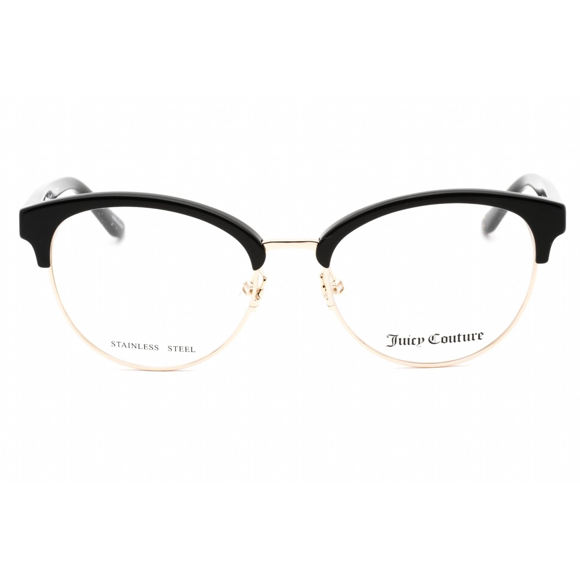 Juicy Couture Women's Eyeglasses - Black Cat Eye Shape Full Rim Frame | JU 224 0807 00