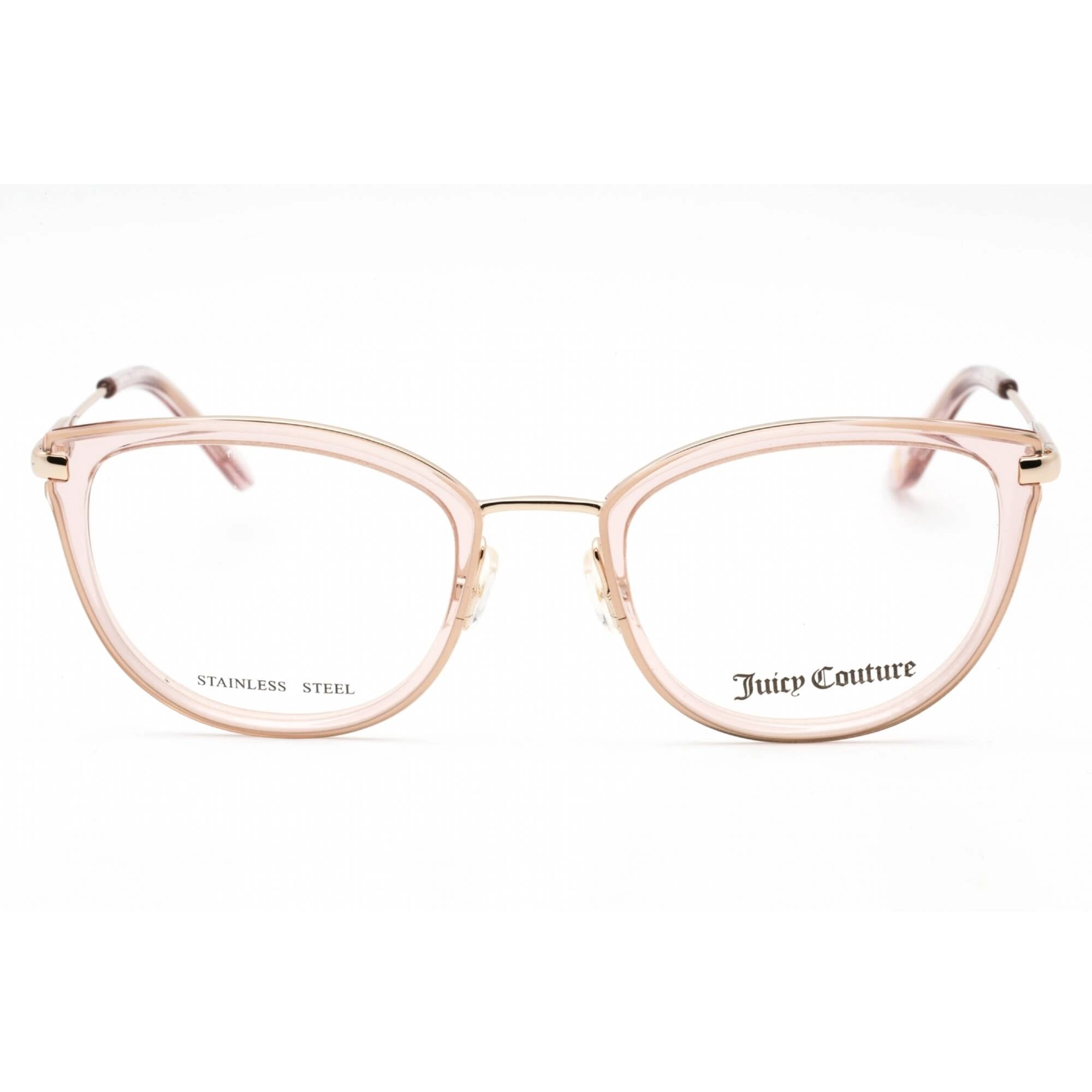 Juicy Couture Women's Eyeglasses - Crystal Nude Cat Eye Metal Frame | JU 226/G 022C 00