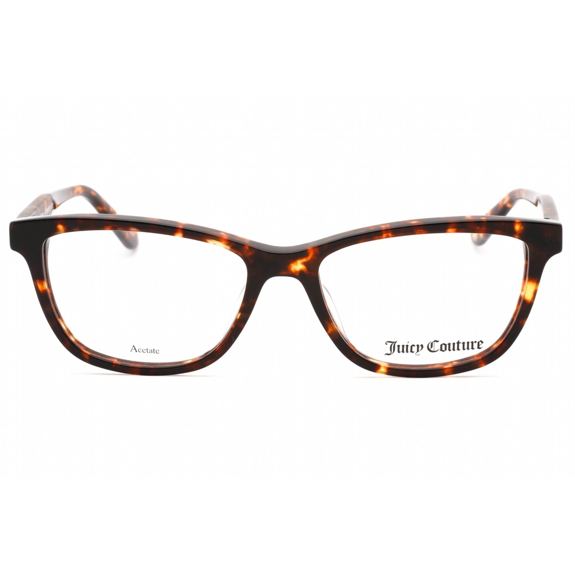 Juicy Couture Women's Eyeglasses - Havana Cat Eye Full Rim Frame | JU 187 0086 00