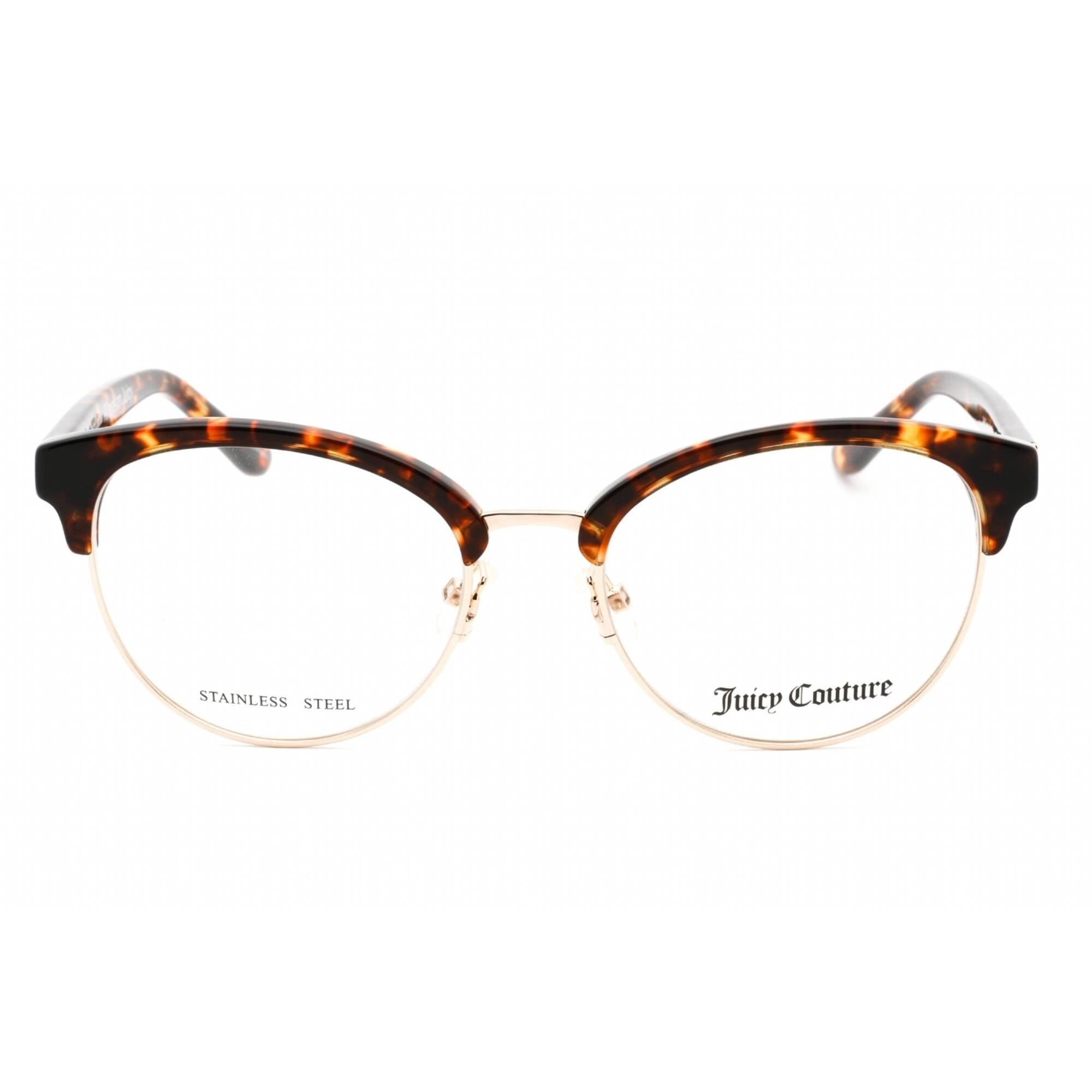 Juicy Couture Women's Eyeglasses - Havana Plastic Full Rim Frame | JU 224 0086 00