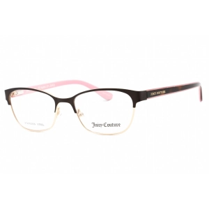 Juicy Couture Women's Eyeglasses - Matte Brown Metal Full Rim Frame | JU 214 04IN 00