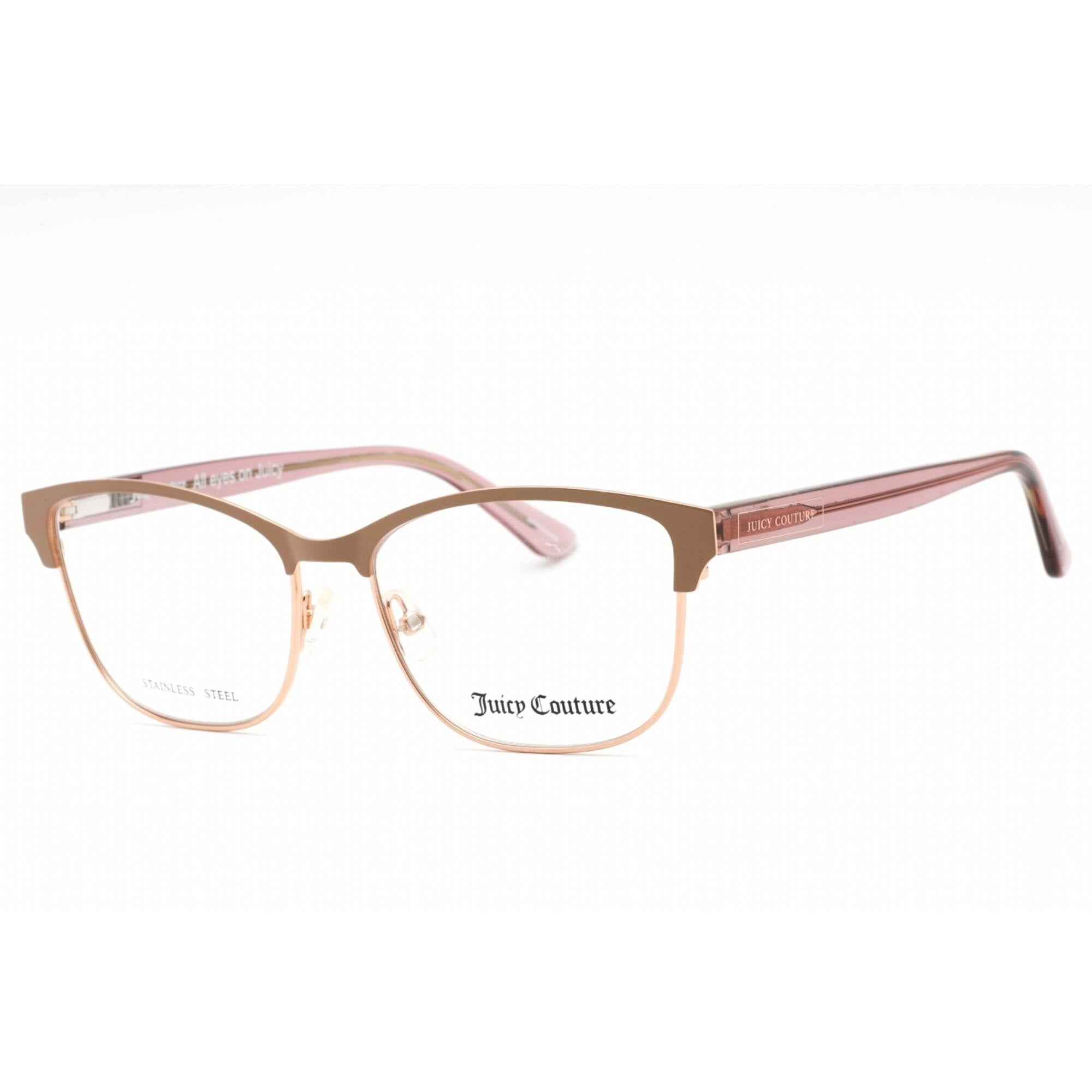 Juicy Couture Women's Eyeglasses - Nude Cat Eye Shape Full Rim Frame | JU 220 0FWM 00