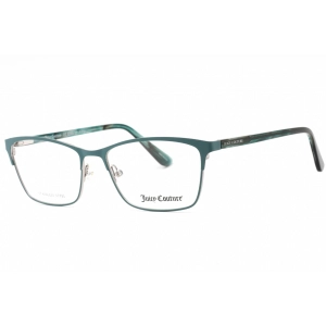 Juicy Couture Women's Eyeglasses - Teal Rectangular Metal Frame | JU 232 0ZI9 00