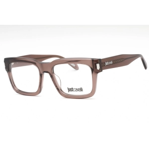 Just Cavalli Women's Eyeglasses - Transparent Brown Plastic Full Rim | VJC015 07AY