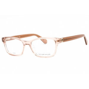 Kate Spade Women's Eyeglasses - Beige Plastic Rectangular Full Rim | RENNE 010A 00