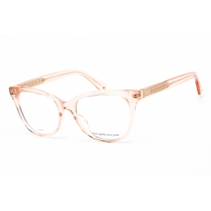 Kate Spade Women's Eyeglasses - Cat Eye Clear Peach Brown Acetate Frame | NEVAEH 733