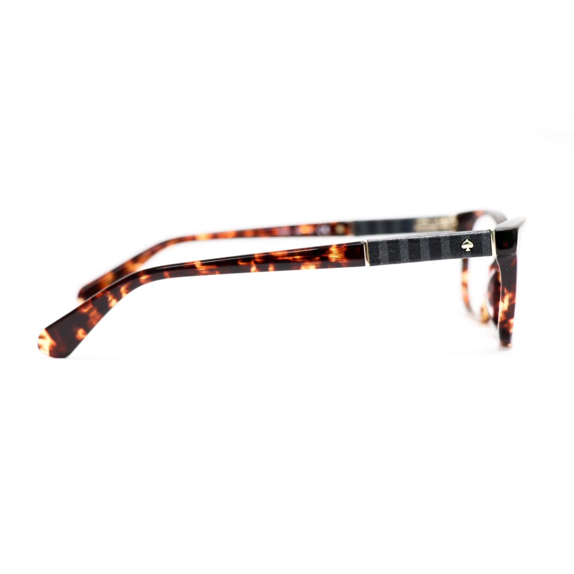 Kate Spade Women's Eyeglasses - Dark Havana Rectangular Frame | KATE SPADE DAINA 86