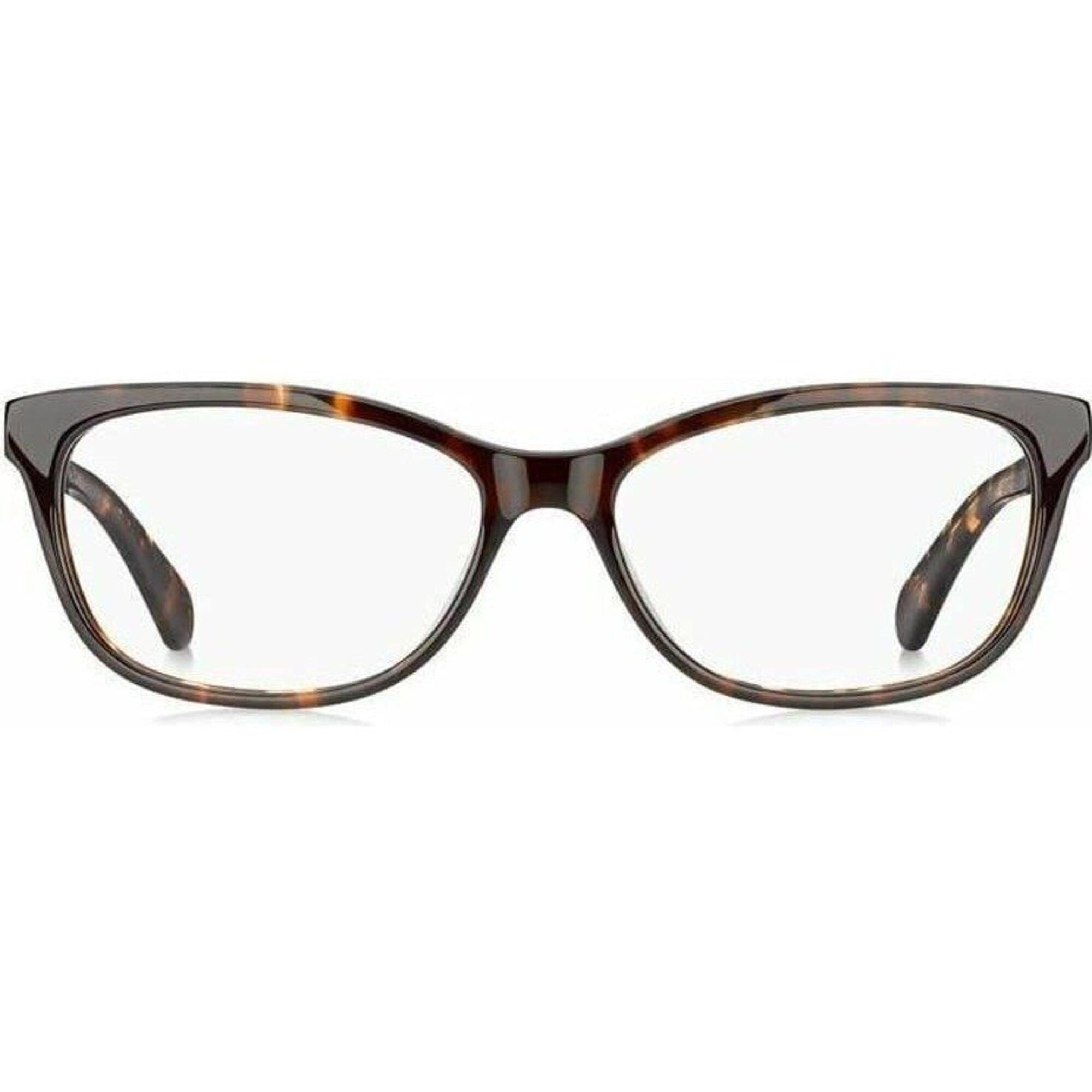 Kate Spade Women's Eyeglasses - Dark Havana Rectangular Frame | KATE SPADE DAINA 86