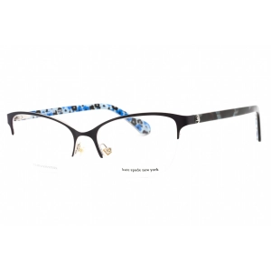 Kate Spade Women's Eyeglasses - Matte Blue Sliver Cat Eye Frame | Adalina 0F2G 00