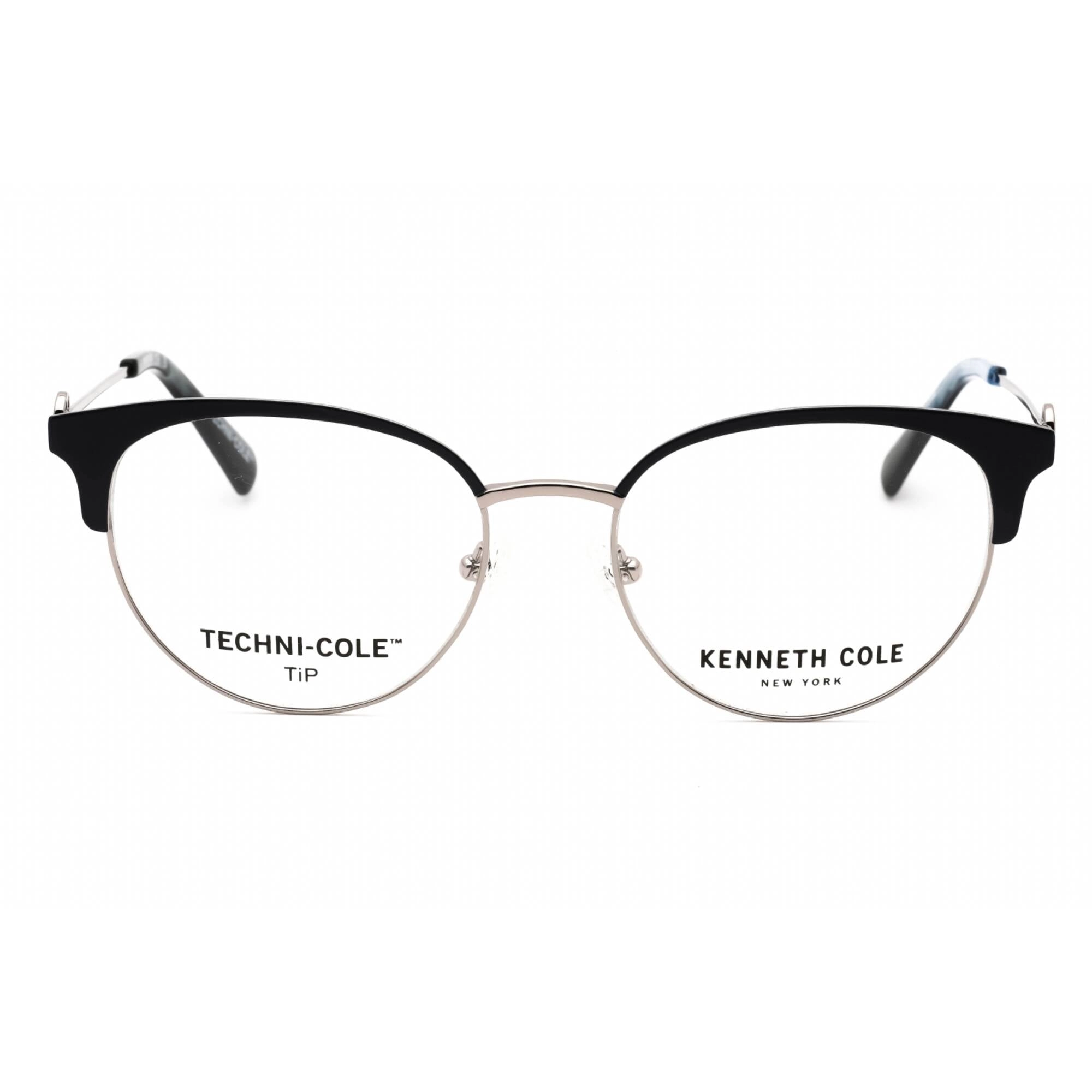 Kenneth Cole New York Women's Eyeglasses - Blue/Other Oval Titanium Frame | KC0358 092