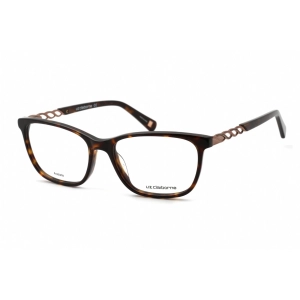 Liz Claiborne Women's Eyeglasses - Clear Lens Havana Rectangular Frame | L 648 0086 00