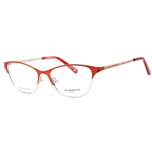 Liz Claiborne Women's Eyeglasses - Clear Lens Matte Red Gold Frame | L 465 0G1C 00