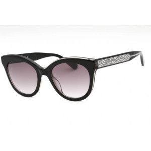 Longchamp Women's Sunglasses - Black Plastic Cat Eye Full Rim Shape Frame | LO698S 001