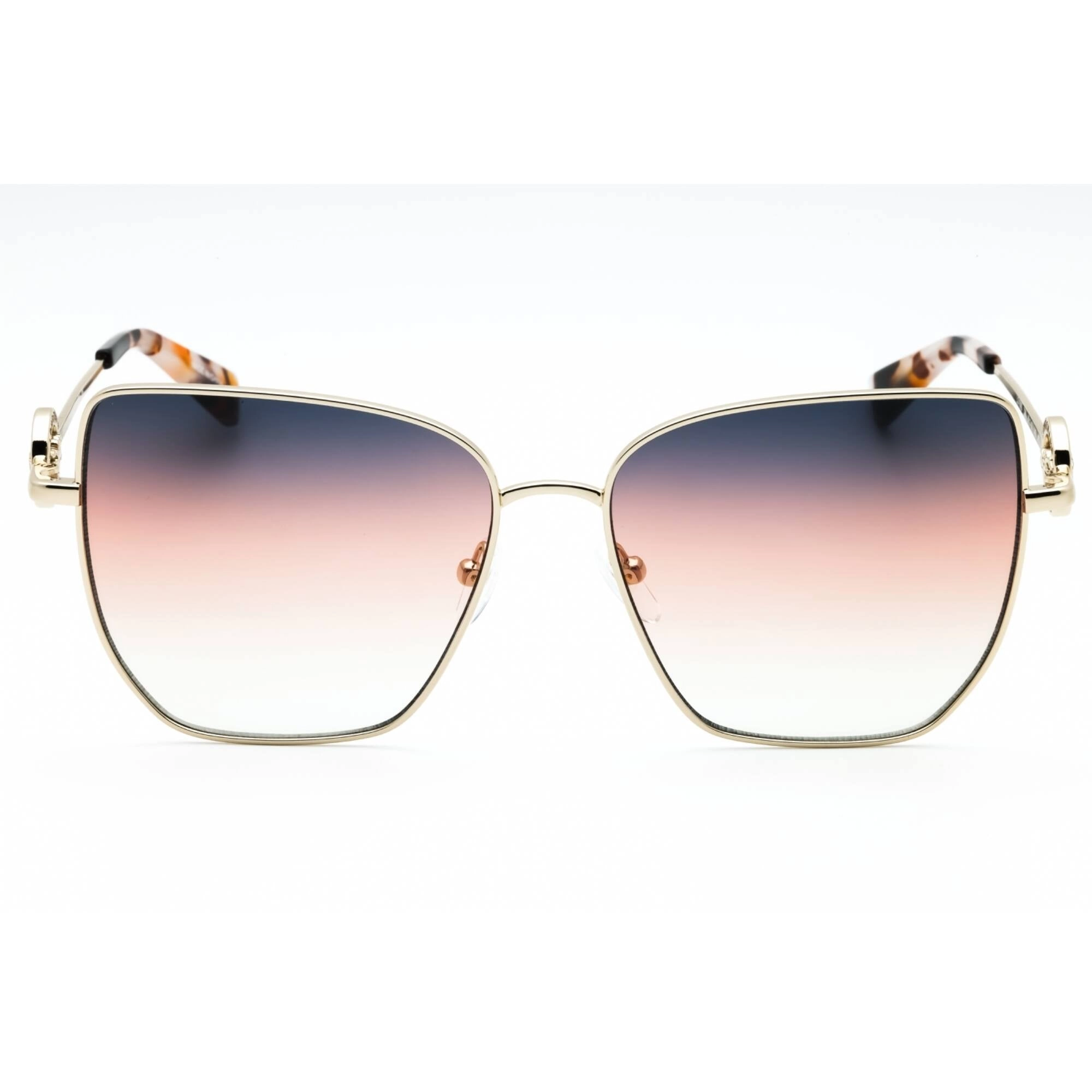Longchamp Women's Sunglasses - Gold Metal Full Rim Butterfly Shape Frame| LO169S 726