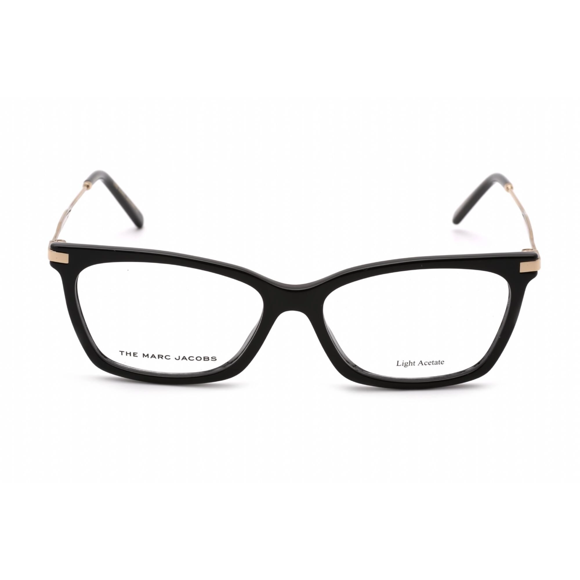 Marc Jacobs Women's Eyeglasses - Black Gold Plastic Full Rim Frame | MARC 508 02M2 00