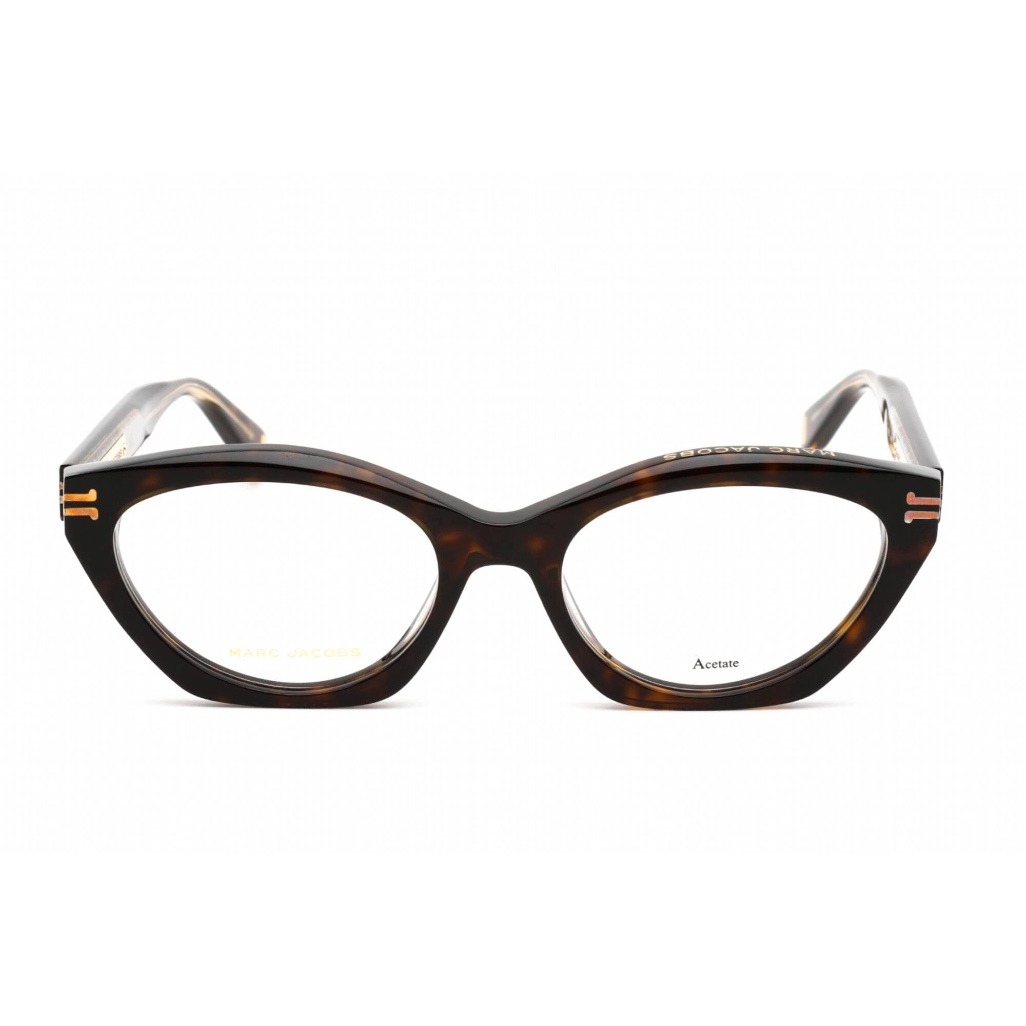 Marc Jacobs Women's Eyeglasses - Cat Eye Shape Havana Crystal Frame | MJ 1015 0KRZ 00