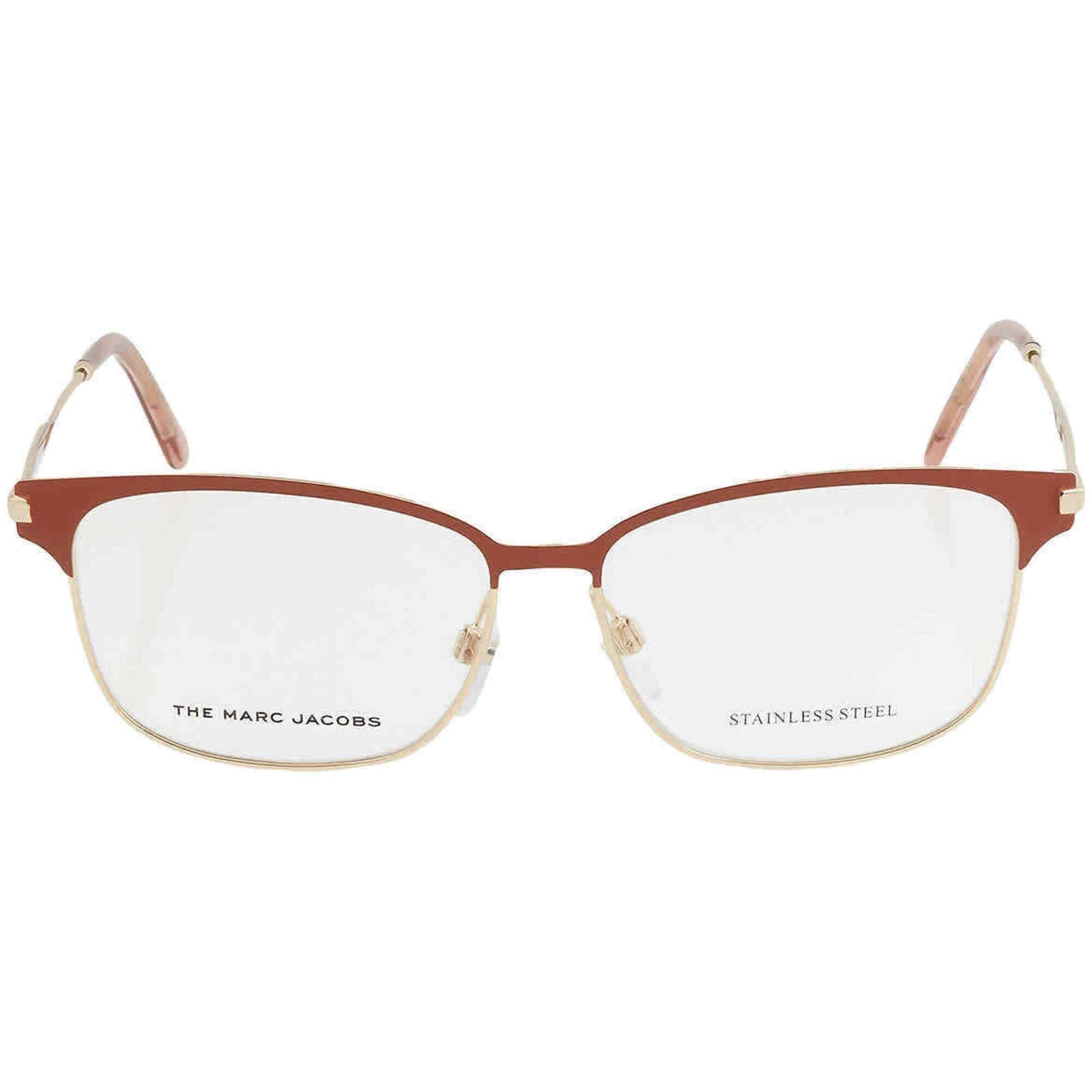 Marc Jacobs Women's Eyeglasses - Full Rim Peach Plastic Frame | MARC 535 0733 00