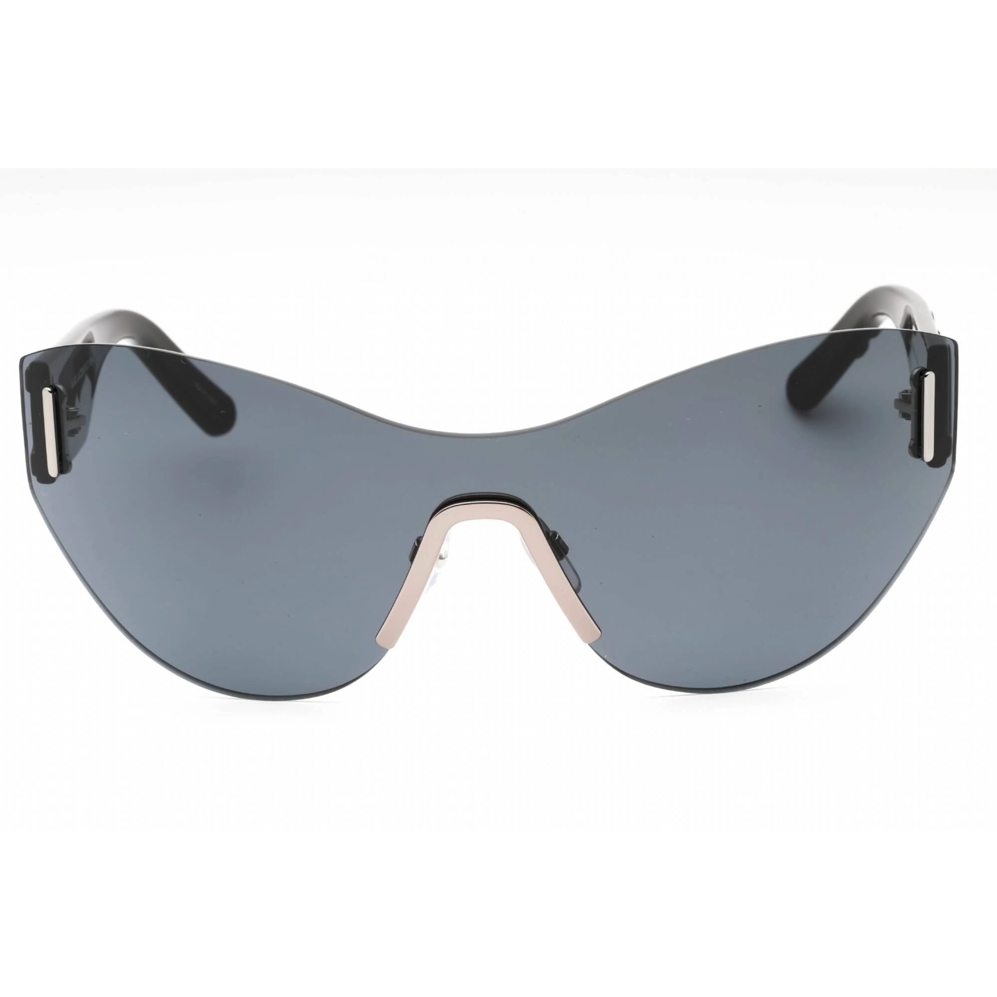Marc Jacobs Women's Sunglasses - Black Shield Shape Rimless Frame | MARC 737/S 0807 IR