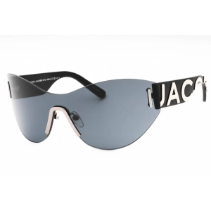 Marc Jacobs Women's Sunglasses - Black Shield Shape Rimless Frame | MARC 737/S 0807 IR