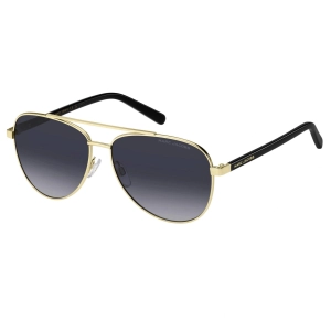 Marc Jacobs Women's Sunglasses - Gold/Black Metal Aviator Frame | MARC 760/S 0RHL/9O