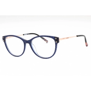 Missoni Women's Eyeglasses - Blue Plastic Cat Eye Full Rim Frame | MIS 0027 0PJP 00