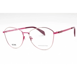 Moschino Women's Eyeglasses - Fuchsia Metal Butterfly Full Rim Frame | MOS520 MU1