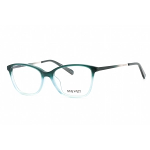 Nine West Women's Eyeglasses - Full Rim Green/Teal Gradient Plastic Frame | NW5154 306