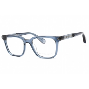 Philipp Plein Women's Eyeglasses - Full Rim Transparent Blue Frame | VPP015M 0U11
