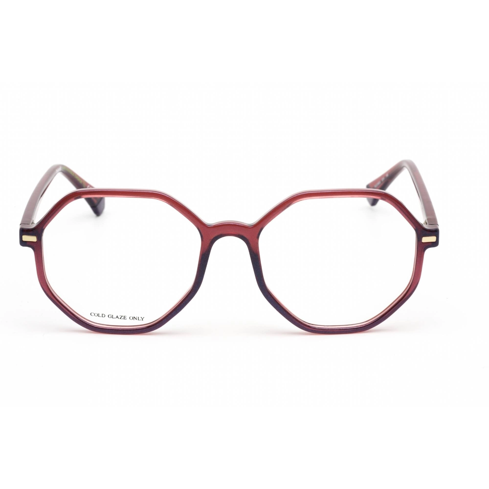 Polaroid Core Women's Eyeglasses - Pink Violet Geometric Full Rim | PLD D433 0S1V 00