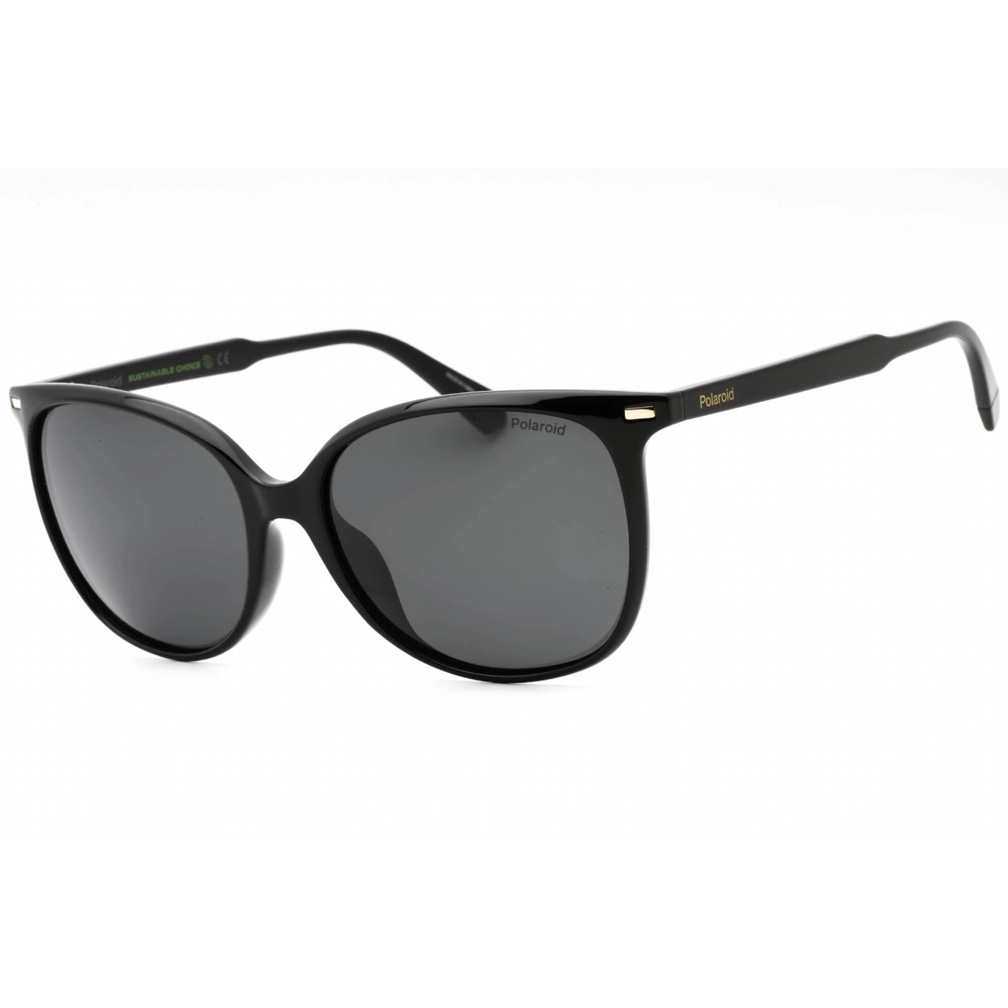 Polaroid Core Women's Sunglasses - Black Cat Eye Full Rim Frame | PLD 4125/G/S 0807 M9