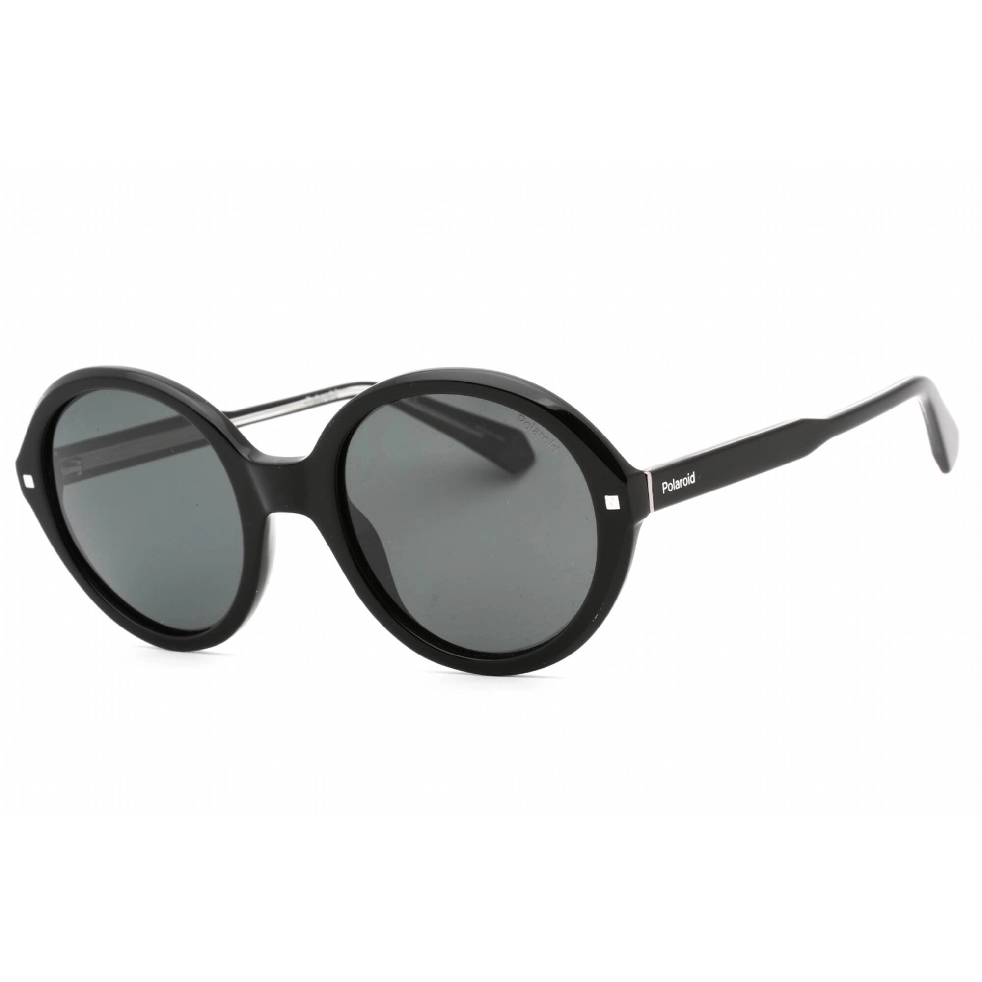Polaroid Core Women's Sunglasses - Black Plastic Round Frame | PLD 4114/S/X 0807 M9