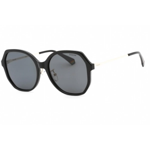 Polaroid Core Women's Sunglasses - Black Plastic Square Frame | PLD 6177/G/S 0807 M9