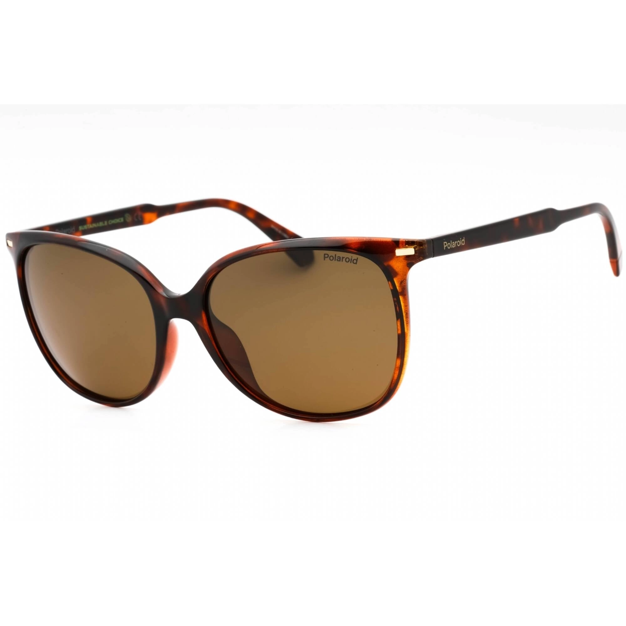 Polaroid Core Women's Sunglasses - Havana Cat Eye Full Rim | PLD 4125/G/S 0086 SP