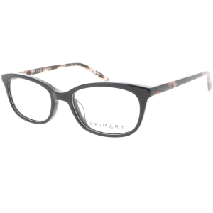 Primary Women's Eyeglasses - Demo Lens Plastic Cat Eye Full Rim Frame | 1063 BLACK
