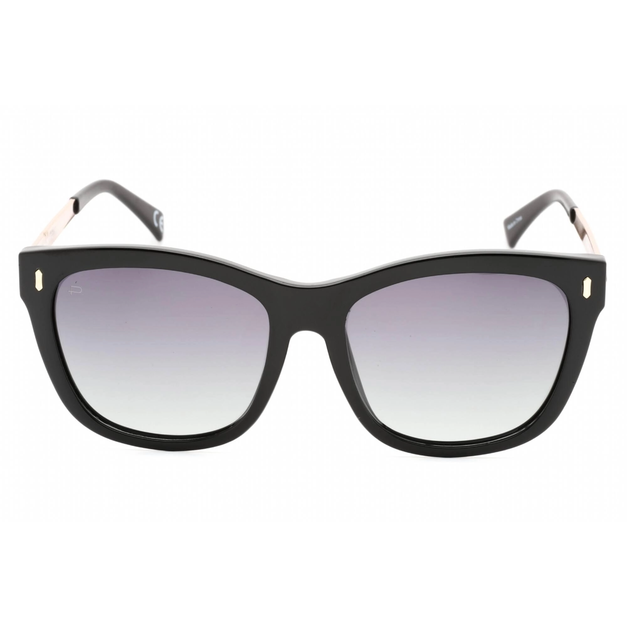Prive Revaux Women's Sunglasses - Plastic Cat Eye Frame | On The Rocks Caviar Black