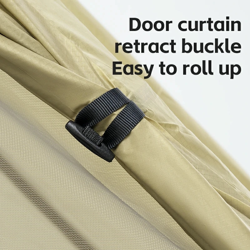 Qunature Ultralight Tent Rodless Rainproof Easy Setup for Outdoor Camping