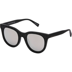 Rebecca Minkoff Women's Sunglasses - Matte Black Frame Silver Lens | CYNDI 2/S 0003/T4