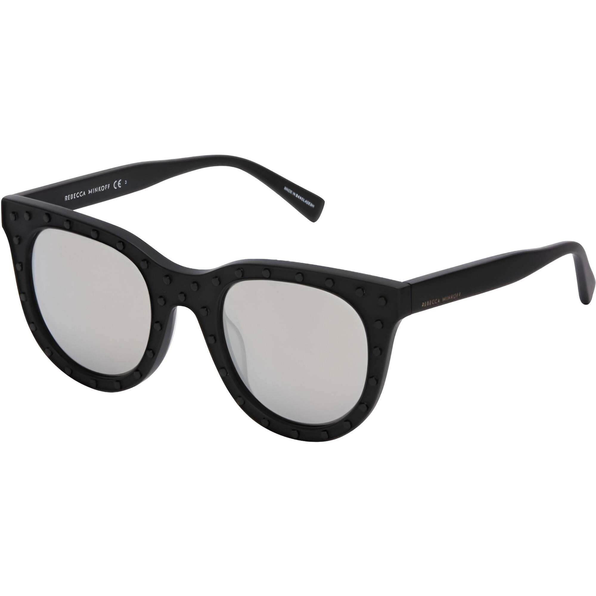 Rebecca Minkoff Women's Sunglasses - Matte Black Frame Silver Lens | CYNDI 2/S 0003/T4