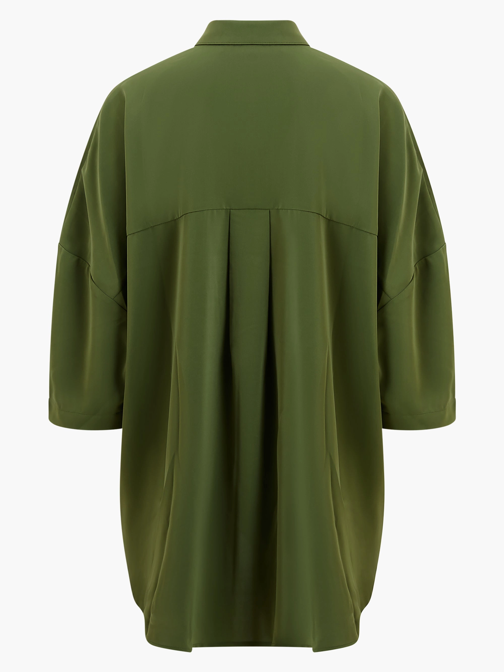 Roll Up Collar Plain Top