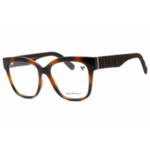 Salvatore Ferragamo Women's Eyeglasses - Tortoise Cat Eye Full Rim Frame | SF2956E 240