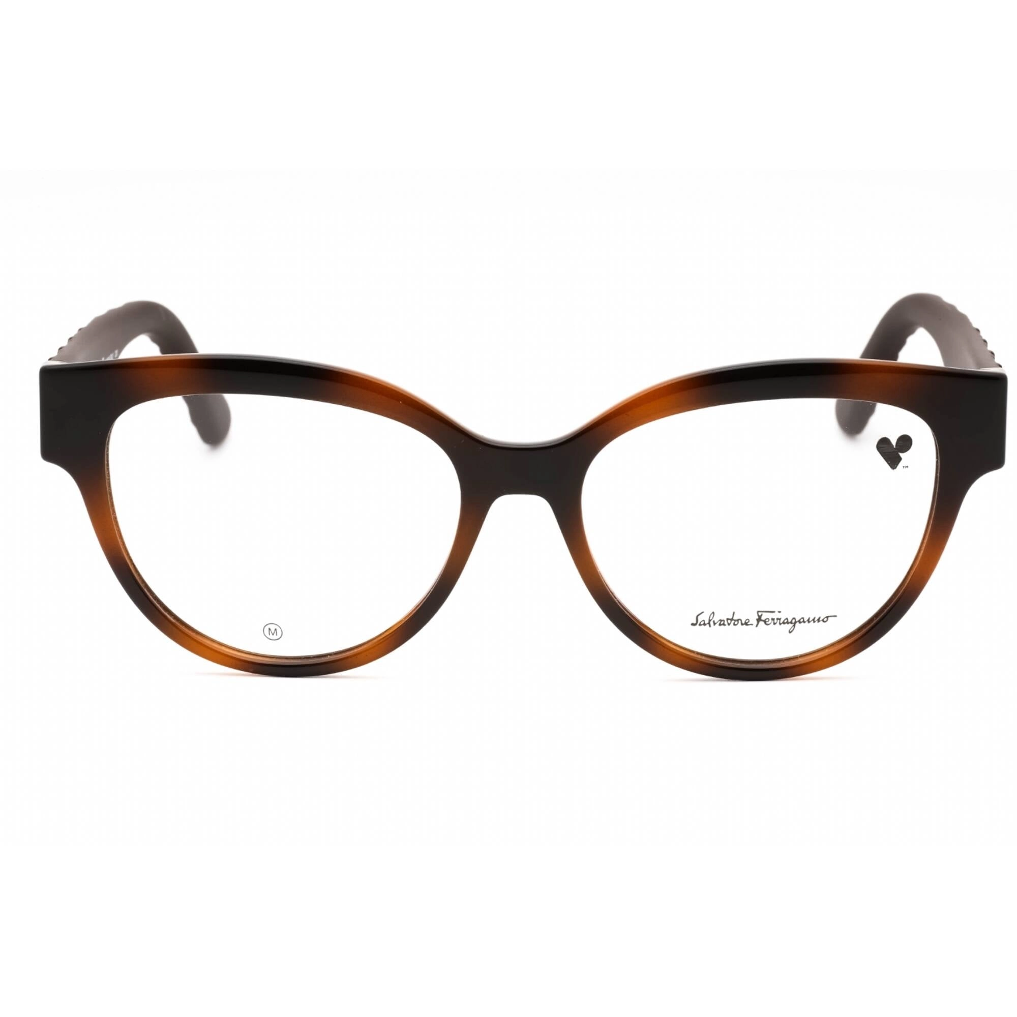 Salvatore Ferragamo Women's Eyeglasses - Tortoise Cat Eye Full Rim Frame | SF2957E 240