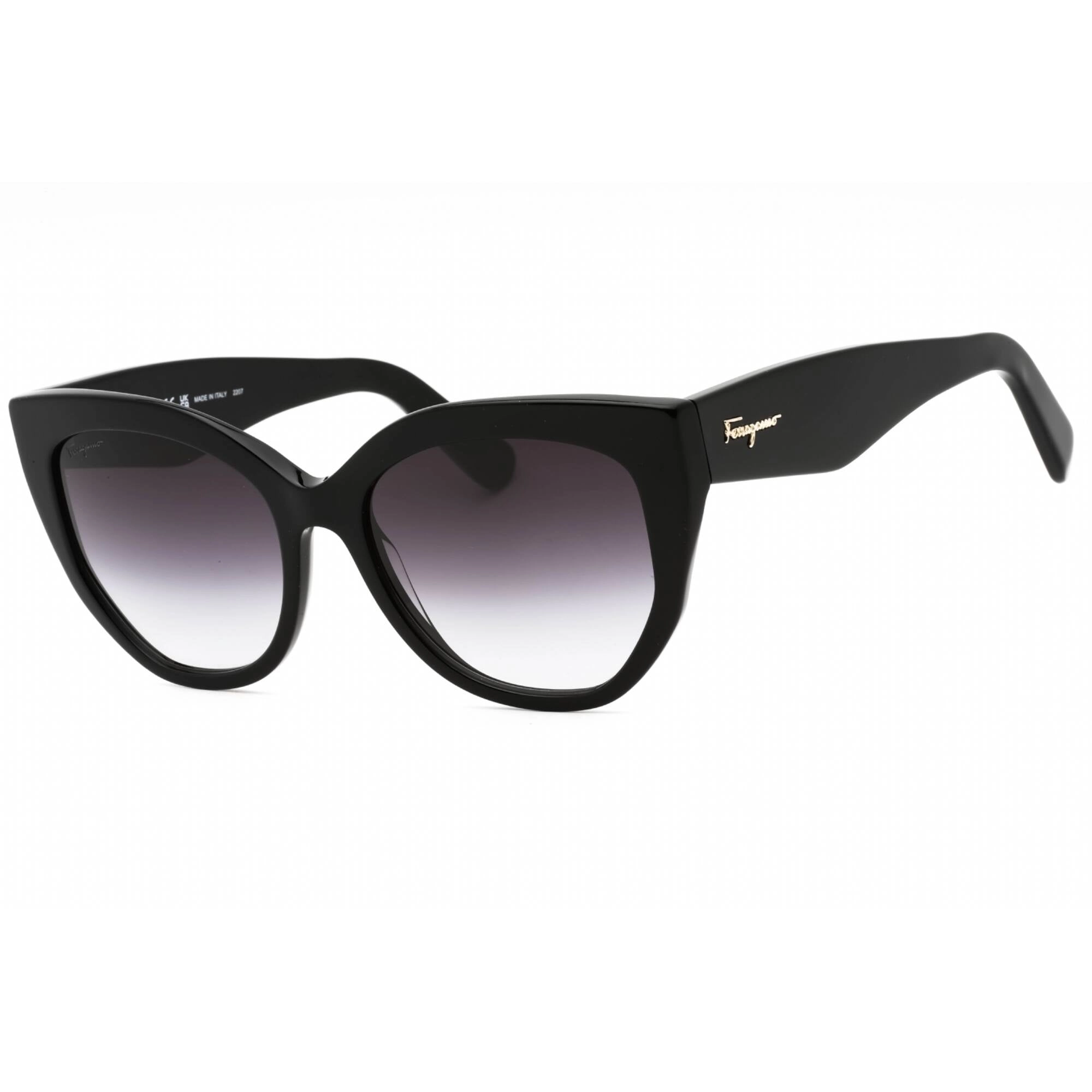 Salvatore Ferragamo Women's Sunglasses - Black Plastic Cat Eye Frame | SF1061S 001