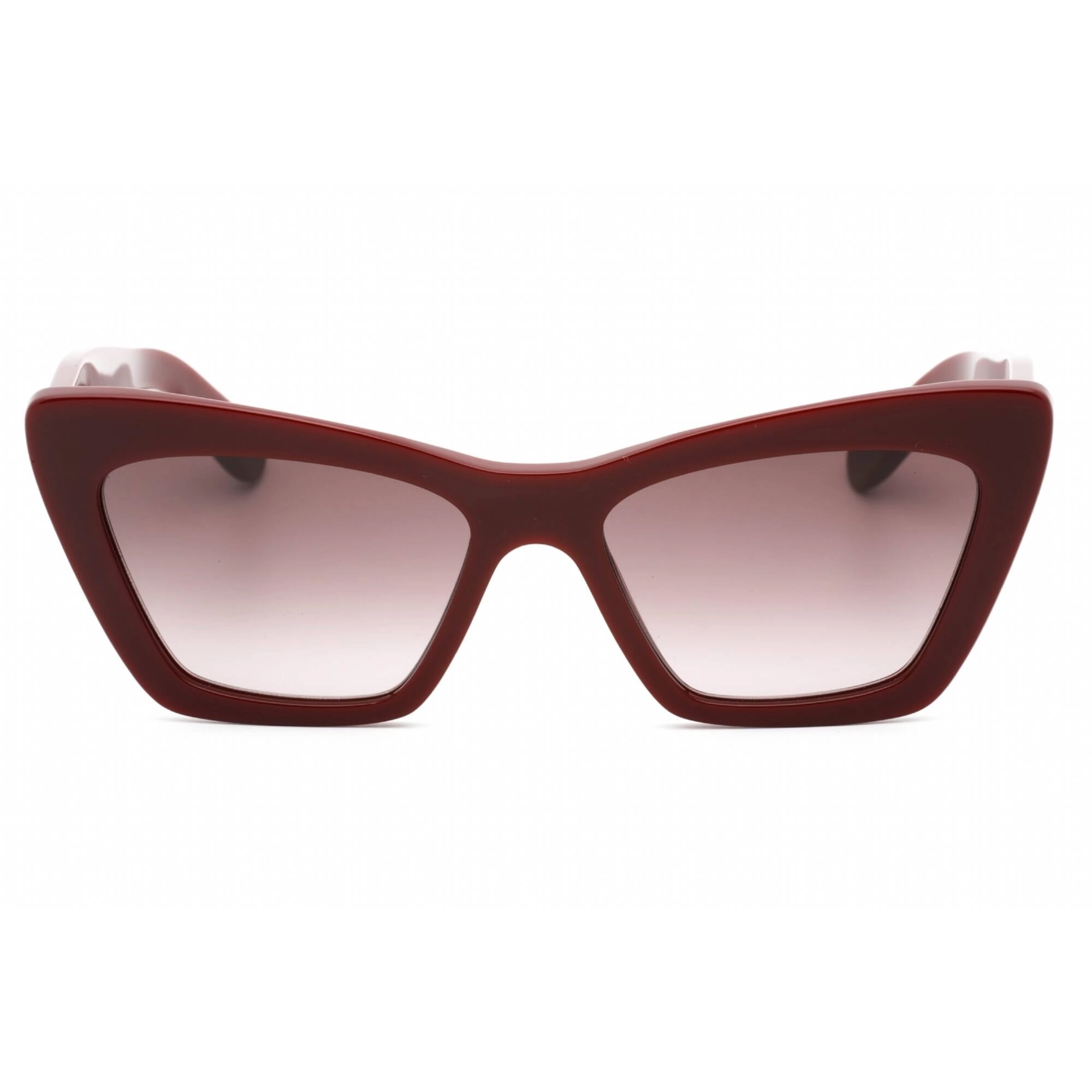 Salvatore Ferragamo Women's Sunglasses - Bordeaux Plastic Cat Eye Frame | SF1081SE 603
